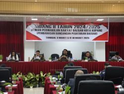 Wali Kota dan Wakil Wali Kota Kupang Hadiri Rapat Paripurna Ke-4 DPRD Kota Kupang