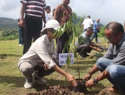 Canangkan Gerakan Cinta Lingkungan, Bupati dan Wabup Kupang Pimpin ASN  Lakukan Penanaman/Penghijauan di Kawasan Tamana Nasional Mutis Timau Bukit Humon