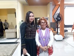 Serena Francis Hadiri Syukuran Rumah Jabatan Kapolda NTT