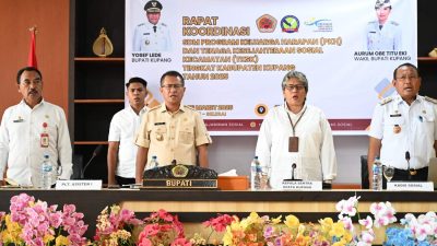 Bupati Kupang Buka Rakor TKSK dan SDM PKH Kabupaten Kupang