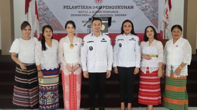 Wali Kota Kupang Hadiri Acara Pengukuhan Pengurus Dekranasda Kota Kupang