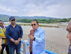 Gubernur NTT Kunker Ke Kabupaten Malaka, Tinjau Bendung Benanain, PLBN Motamasin Serta Puskesmas Alas