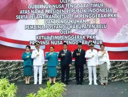 Pelantikan Bupati dan Wakil Bupati Belu Tandai Awal Kepemimpinan Baru