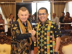 Gubernur NTT Melki Laka Lena Terima Audiensi Konsul Kehormatan Indonesia di Polandia
