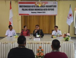 Sekda Buka Musyawarah Kota Luar Biasa PMI Kota Kupang Tahun 2025