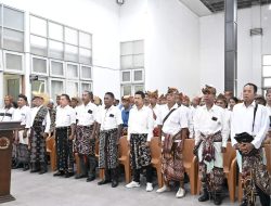 Bupati Kupang Perkuat Peranan Lembaga Lewat Pengukuhan Lembaga Adat Desa Kabupaten Kupang