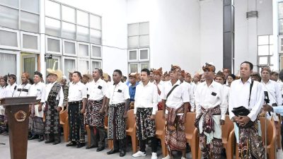 Bupati Kupang Perkuat Peranan Lembaga Lewat Pengukuhan Lembaga Adat Desa Kabupaten Kupang