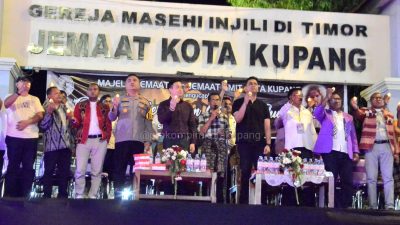 Wali Kota Hadiri Penerimaan Peserta Prosesi Paskah Pemuda GMIT 2025