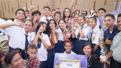Wawali Serena Francis Tutup Lomba Paduan Suara: Bukan Sekadar Kompetisi, Tapi Pembinaan Karakter