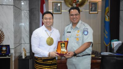 Perkuat Sinergi, Wali Kota Kupang Terima Audiensi Kakanwil PT Jasa Raharja NTT