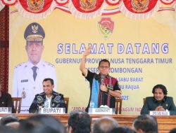 Kunker ke Sabu Raijua, Gubernur Dorong Peningkatan Produktivitas Pertanian, Pelayanan Kesehatan serta Kolaborasi Sukseskan Quick Win