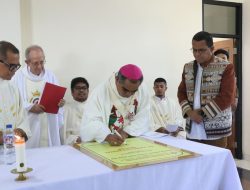 Gubernur Melki Laka Lena Hadiri Acara  Pemberkatan dan Peresmian St. Camillus Social Center