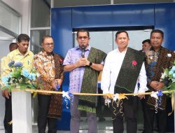 Gubernur NTT Dampingi Sesmenkop Buka RAT ke-41 KSP Kopdit Obor Mas dan Resmikan Gedung Kantor Obor Mas Cabang Utama Ende