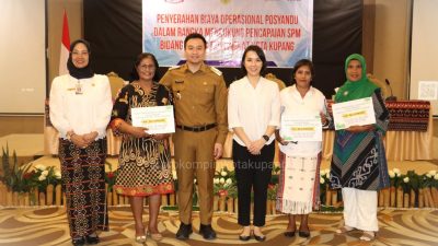 Pemkot Kupang Salurkan Dana Operasional Posyandu ILP Triwulan I Tahun 2025
