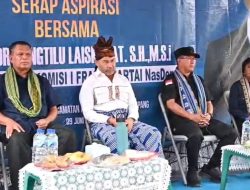 Bupati Kupang Hadiri Reses Aanggota DPR RI Viktor Laiskodat di Desa Camplong II