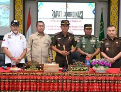 Hadiri Rakord Bersama Kejati Danrem dan FKPTT, Bupati Yosef Lede Pesankan  Kepentingan Masyarakat Adalah yang Utama