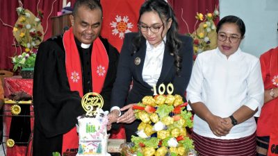 Wakil Wali Kota Kupang: 100 Tahun GMIT Nekafmese Adalah Warisan Ketekunan dan Iman