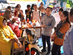 Tindaklanjuti Aduan, Wali Kota dan Wakil Wali Kota Kupang Kunjungi Pedagang Salome di Nefonaek