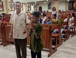 107 Anak di Paroki Kolhua dan Stasi Bello Akan Terima Komuni Suci Pertama di Hari Raya Tubuh dan Darah Kristus
