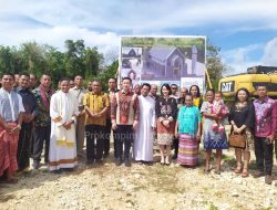 Wali Kota Hadiri Peletakan Batu Pertama Pembangunan Kapela St. Yoseph Naioni