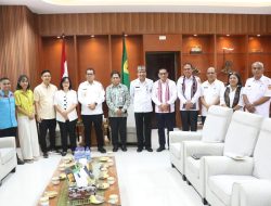 Gubernur NTT Terima Kunjungan Dekan FISIP UNDANA Serta Jajaran