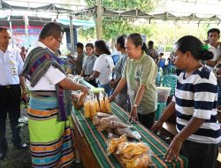 Bupati Kupang Kunjungi Jambore Part Klasis Fatuleu Teritori  2 dan 3 di Oelbeba