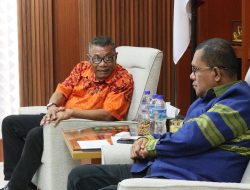 Gubernur NTT Menerima Audiensi Pengurus DPW Bakti Taskin NTT