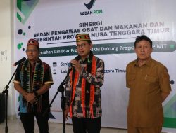 Sinergi BPOM dan Pemprov NTT: Penyerahan Izin Edar Produk UMKM Dukung Program One Village One Product (OVOP) NTT