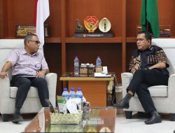 Gubernur Melik Laka Lena Audiensi Bersama Direktur Politeknik Pertanian Negeri Kupang