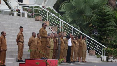 Wagub Johni Asadoma Pimpin Apel Bersama ASN Pemprov NTT, Tegaskan Tiga Point Penting