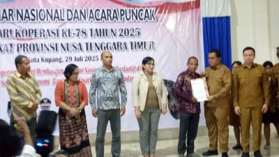 Melki Laka Lena dan dr. Christian Widodo Dorong Koperasi Jadi Penggerak Ekonomi NTT