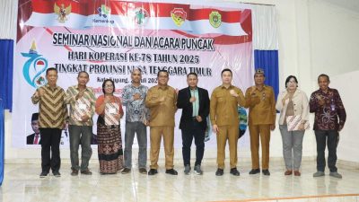 Hadiri Perayaan Puncak Hari Koperasi ke-78, Ini Harapan Gubernur NTT