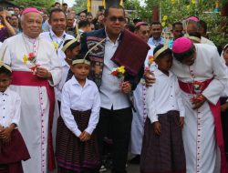 Gubernur Ajak Gereja Katolik Nusa Tenggara Kolaborasi Tekan Angka PMI NTT Non Prosedural