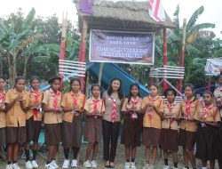 Aurum Titu Eki Buka Jambore V Kwartir Cabang Pramuka Kabupaten Kupang