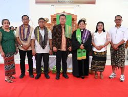 Syukuri Kemurahan Tuhan, Bupati Hadiri Ibadah Syukur Bersama Jemaat di Nekamese