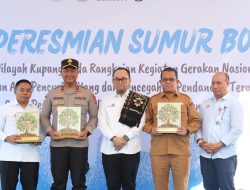 Gubernur NTT Hadiri Peresmian Sumur Bor di Kelurahan Alak