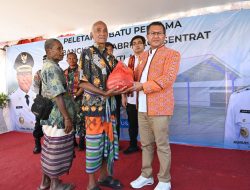 Bupati Kupang Hadiri Peletakan Batu Pertama Pabrik Pengolahan Konsentrat PT. Bakti Alam