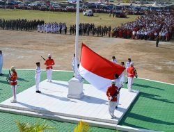 Pimpin Upacara HUT ke-80 Republik Indonesia, Bupati Kupang Yosef Lede Ajak Masyarakat Wujudkan Tekad Menuju Kabupaten Kupang Emas