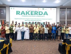Buka Rakerda Pemuda Katolik Komda NTT, Wakil Gubernur NTT Dorong Kemandirian Kader Lewat Ekonomi Kreatif dan Kolaborasi Lintas Sektor