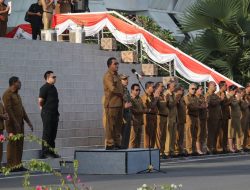 Gubernur Melki Laka Lena Pimpin Apel Bersama ASN Pemprov NTT, Apresiasi Pelaksanaan Pameran Pembangunan Hingga Tegaskan Untuk Sukseskan Program-Program Pusat dan Daerah