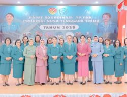 Ketua TP PKK dan Pj Sekda Kota Kupang Hadiri Rakor TP PKK Provinsi NTT