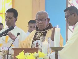 Refleksi dan Syukur 40 Tahun Pelayanan Romo Alexander Tabe di Tengah Umat
