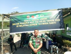HUT ke-80 TNI Jadi Momen Aksi Kemanusiaan di Kota Kupang