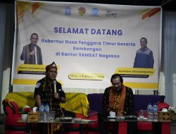 Gubernur NTT Tinjau UPTD Pendapatan Daerah di Nagekeo, Tekankan Pentingnya Inovasi serta Cara-Cara Baru Dalam Meningkatkan PAD