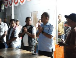 Gubernur NTT Berdialog dengan Warga Hunian Sementara Korban Erupsi Lewotobi Laki-laki