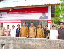 Perdana Kunjungi Sabu Raijua, Wagub Johni Tinjau Dapur MBG dan Kopdes Merah Putih