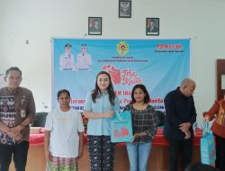 Serena Serahkan Bantuan Ina Kasih bagi Siswi dan Warga