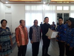 147 PPPK Kota Kupang Terima SK Paruh Waktu, dr. Christian Widodo Ingatkan Tanggung Jawab Baru