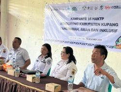 Wakil Bupati Kupang Buka Aksi Kolektif Mendorong Kabupaten  Kupang Ramah, Aman, dan Inklusif