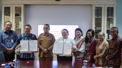 Gubernur NTT Saksikan Penandatanganan PKS Bank NTT dan PT AP Bali Konsultan Bisnis untuk Pembiayaan Pekerja Migran Indonesia